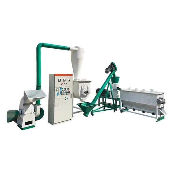 500kg/u kleine productielijn voor houtpellets