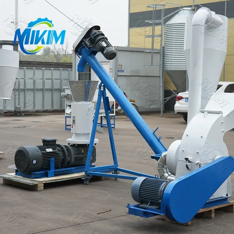 Automatic Biomass Pellet Production Line